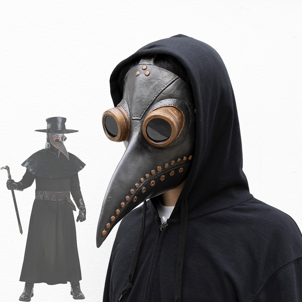 Disposable Surgical Mask - Veba doktor maskesi Cosplay Anime lateks