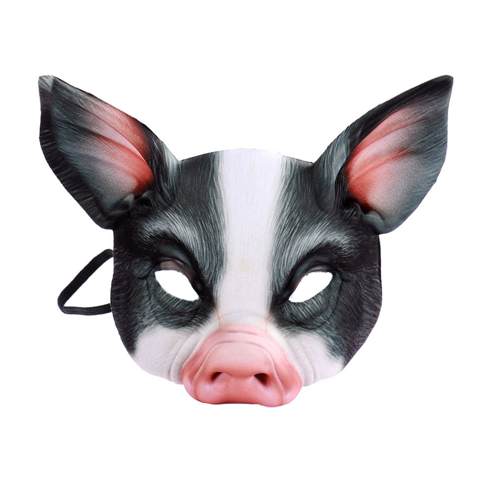 Gerçekçi Hayvan Yarım Yüz Mask - Respirator Half Face incelemesi ve fiyatı