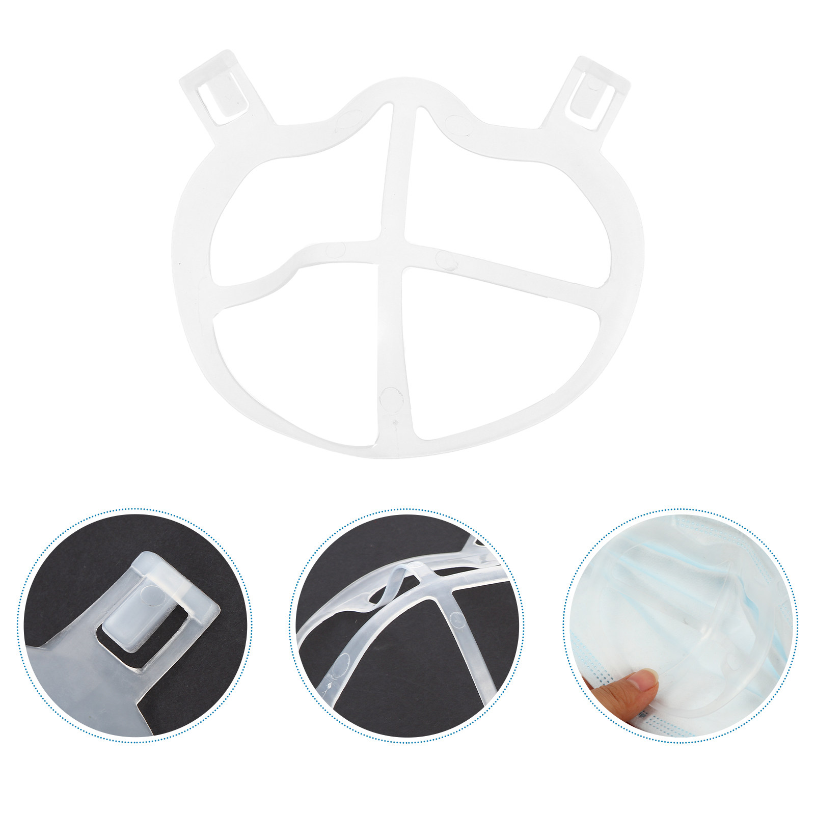 10 Adet Hafif Kokusuz Maske Tu - Silicone Mask Bracket incelemesi ve fiyatı