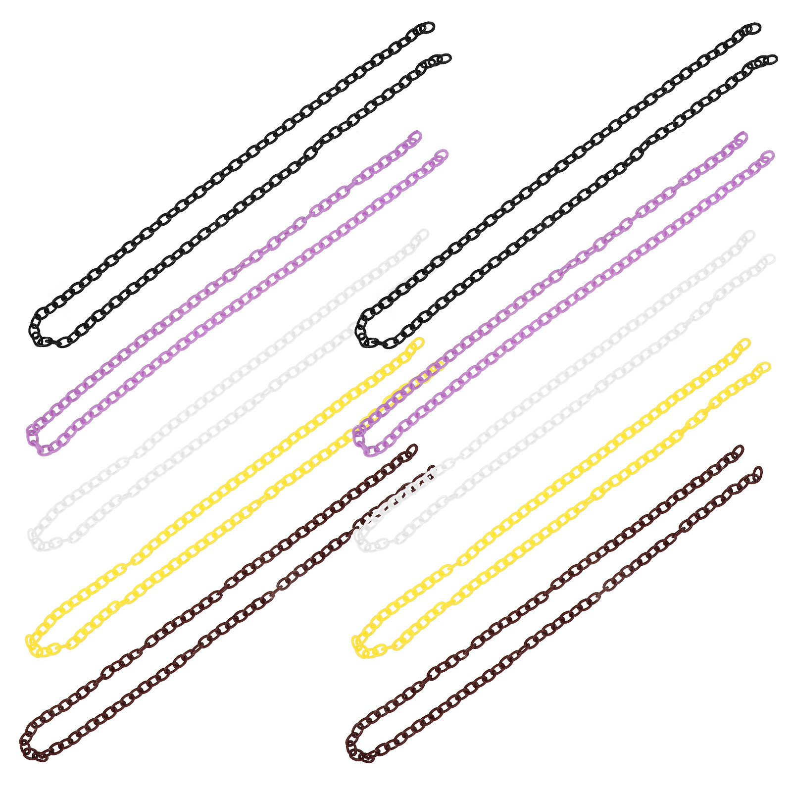 10 Adet Renkli Plastik Saat Zi - Mask Chain Holder incelemesi ve fiyatı